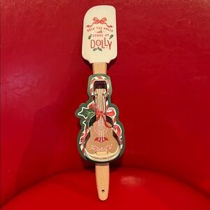 Dolly Parton cookie cutter and spatula